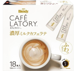 AGF 브랜디 카페라토리 진한 우유 카페라떼 18개입
