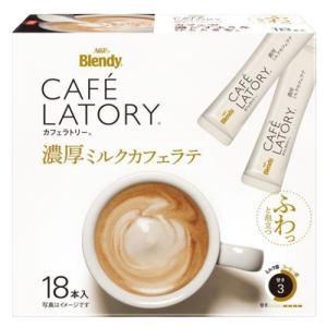 AGF 브랜디 카페라토리 진한 우유 카페라떼 18개입
