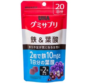 UHA 구미서플리 철&엽산 20일 (40개)