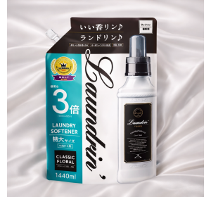란도린 섬유유연제 특대용량 클래식 플로랄 리필 1440ml