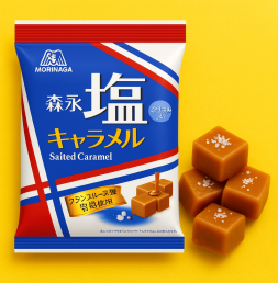 모리나가 소금 카라멜