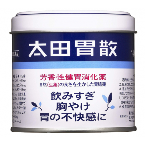 오타이산 일본소화제 캔형 140g