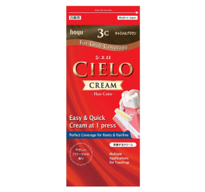 시에로 헤어 컬러 EX 크림 염색약 3C (카라멜 브라운)