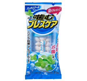 씹어먹는 브레스케어 쿨민트 25정