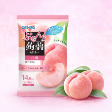 일본 오리히로 곤약젤리 복숭아 1봉지 (6개입)