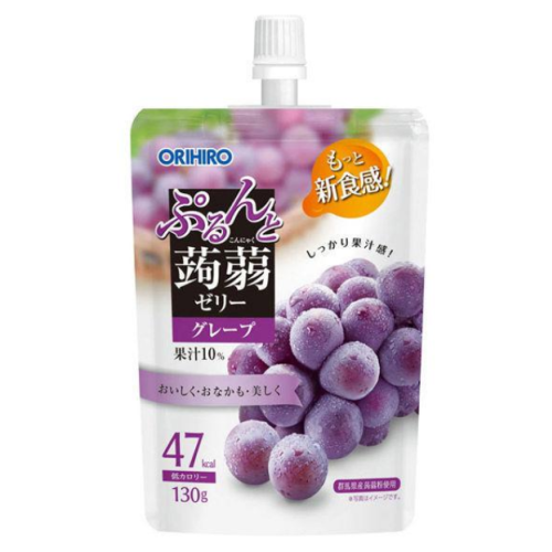 오리히로 곤약젤리 포도 파우치형 130g