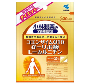 코엔자임 Q10 L-카르니틴 약 30일분 (60정)