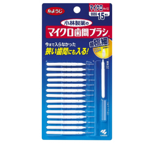 고바야시 제약 치과의사 마이크로 치간칫솔 15개