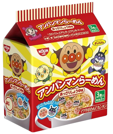 호빵맨 라면 간장맛 90g