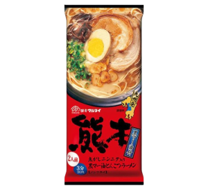 마루타이 구마모토 블랙마크 오일 뼈라면186g