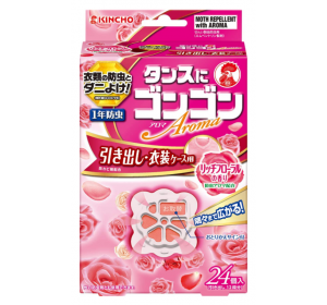 아로마 의류 방충제 서랍용 플로랄향기 24개입