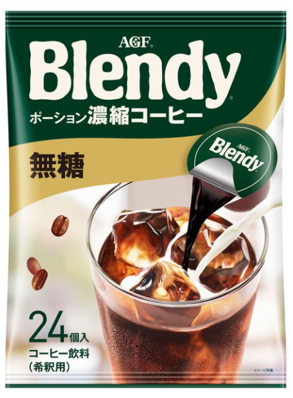 AGF 브랜디 포션 커피 무가당 24개입