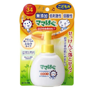 마마하구 유아용 자외선 차단 선밀크 100g (SPF21 PA++)