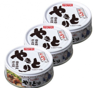 호테이 야키토리 닭구이 통조림 75g 3개 세트