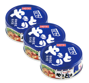 호테이 야키토리 닭구이 짠맛 통조림 3개 세트