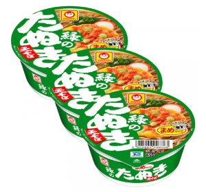 토요수산 타누키 튀김소바 미니사이즈 3개 세트