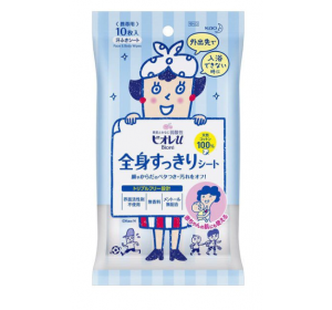 비오레u 전신 깔끔한 시트 휴대용 10장입