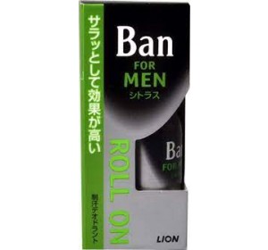 BAN 남성용 롤온 데오드란트 시트러스 30ml