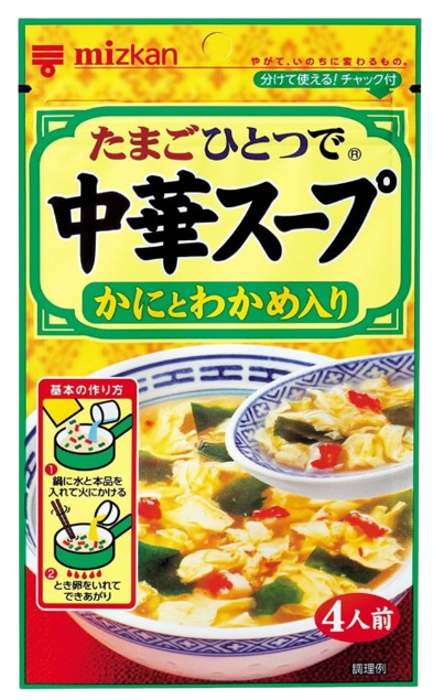 미츠칸 중화스프 게살 미역