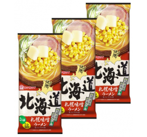 마루타이 홋카이도 삿포로 된장라면 (2인분X3개입)