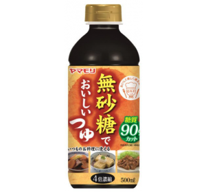 탄수화물90% off 야마모리 무설탕 쯔유 4배 농축 500ml