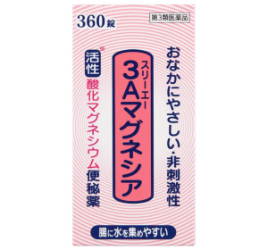 3A 마그네시아 마그네슘 변비약 360정