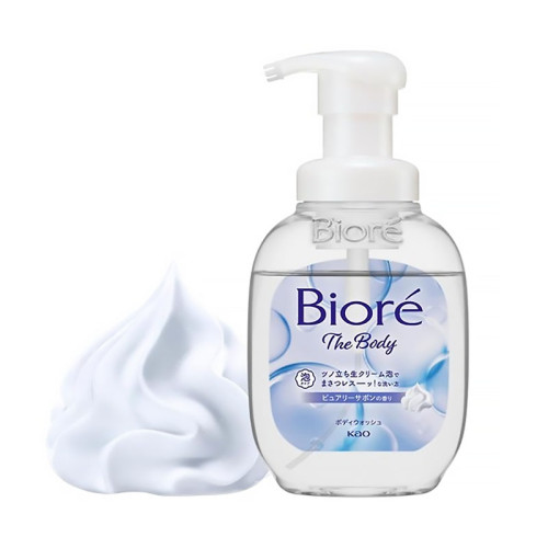 비오레 더바디 거품타입 바디워시 퓨어리사봉향 540ml