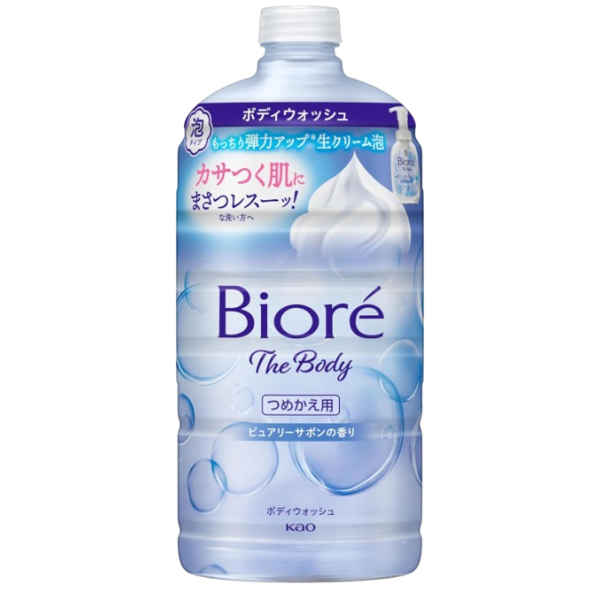 비오레 더바디 거품타입 바디워시 퓨어리사봉향 리필용 780ml