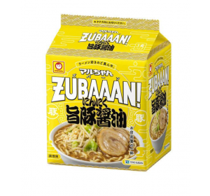 마루짱 봉지라면 ZUBAAAN 마늘맛 돼지 간장라멘 3개입