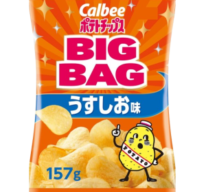 칼비 감자칩 우스시오 소금맛 빅사이즈 157g