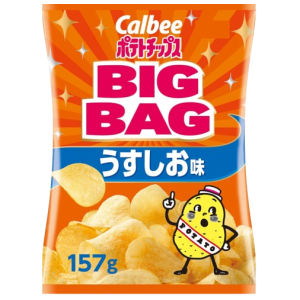 칼비 감자칩 우스시오 소금맛 빅사이즈 157g