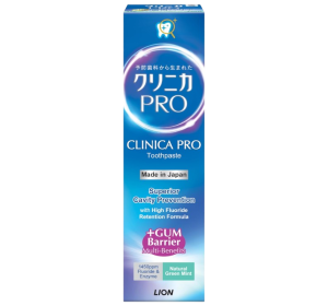 크리니카 PRO plus 치주장벽 치약 내추럴 그린민트 95g