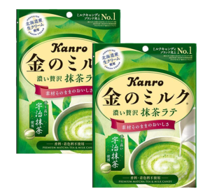 칸로 우유 녹차 사탕 2개 세트