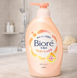 비오레u 바디워시 촉촉한 타입 펌프형 450ml