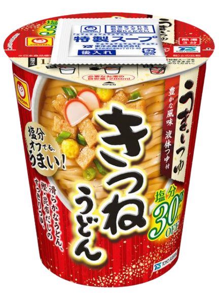 마루짱 염분 30 off 키츠네우동