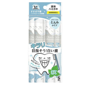 비타토 오쿠치 화이트닝 액체 치약 11ml 5개입