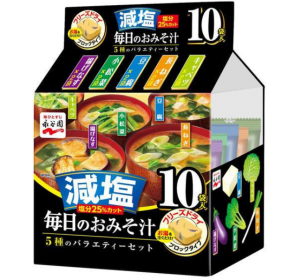 나가타니엔 5종 버라이어티팩 된장국 10개입