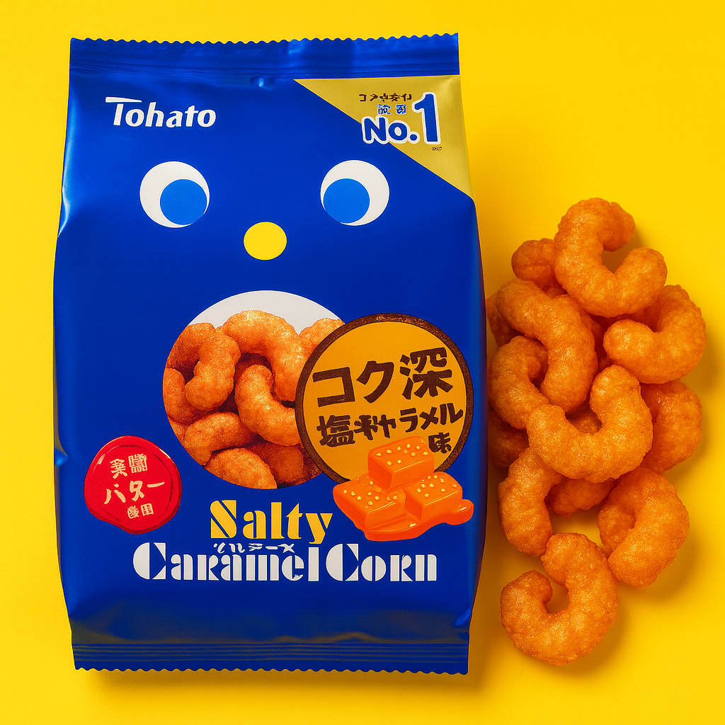 토하토 소금 카라멜콘 67g