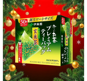 이토엔 프리미엄 녹차 함유 현미차 50개입