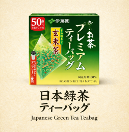 이토엔 프리미엄 녹차 함유 현미차 50개입