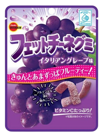 부르봉 페투치네 이탈리안 그레이프 젤리 50g