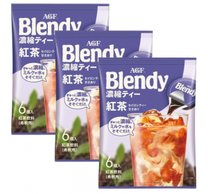 아지노모토 AGF 브랜디 포션 홍차 6개입 3개 세트