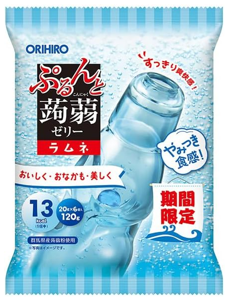 오리히로 곤약젤리 파우치 라무네 6개입