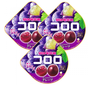 UHA 미각당 코로로 젤리 그레이프 3개 세트