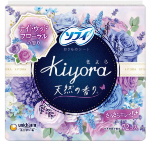 소피 키요라 팬티라이너 나이트 우드 플로럴 14cm 72매입
