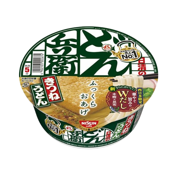 닛신 청일 돈베이 키츠네 우동 서일본판