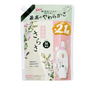 사라사 섬유 유연제 순수비누의향 리필용 초특대 790ml