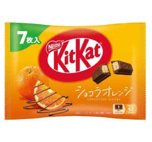 네슬레 킷캣 미니 쇼콜라 오렌지 7개입