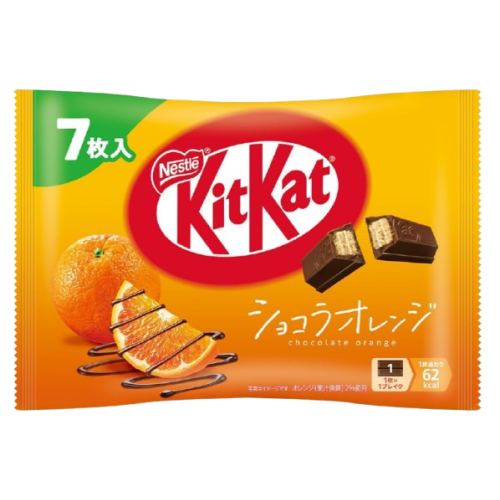 네슬레 킷캣 미니 쇼콜라 오렌지 7개입