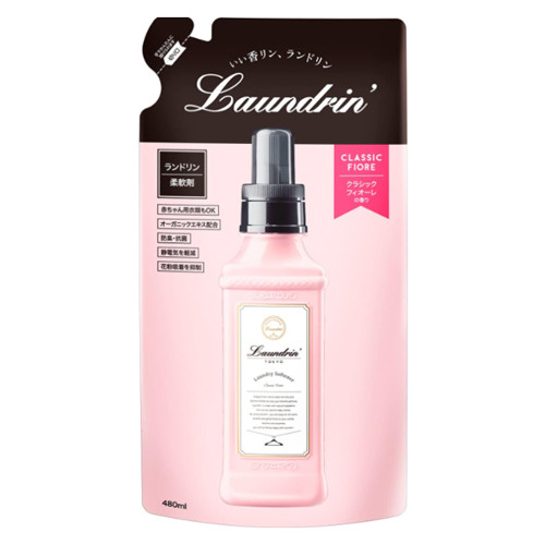 란도린 섬유유연제 클래식 피오레 리필 480ml